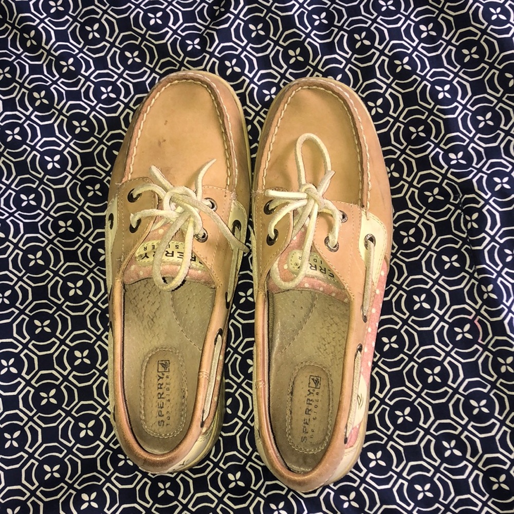 polka dot sperrys